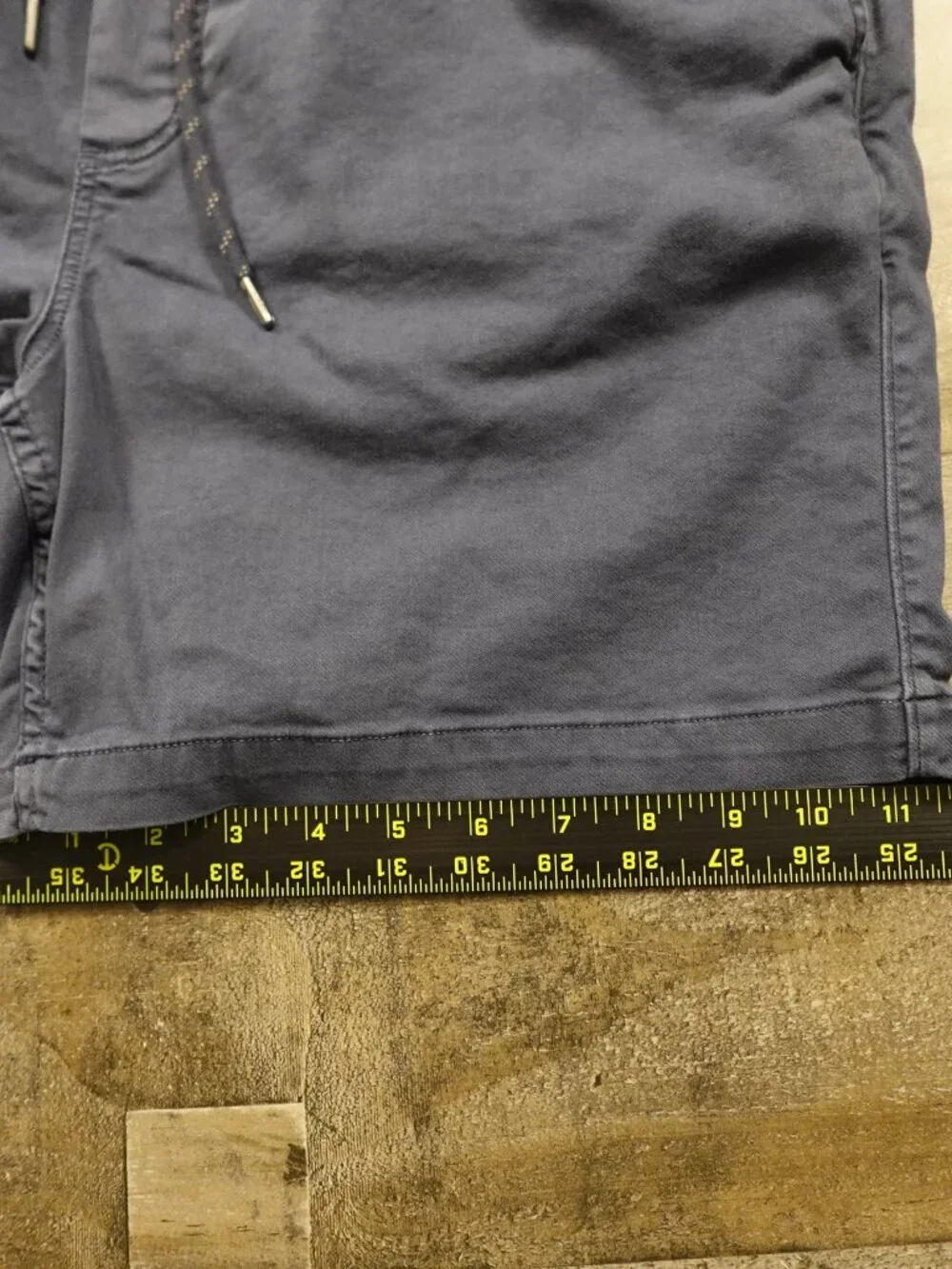 Faherty All Day Short Men’s XL Blue Drawstring Elastic Waist Casual 6” Inseam